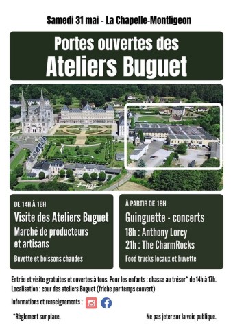 31 mai portes ouvertes atelier buguet | ateliers buguet