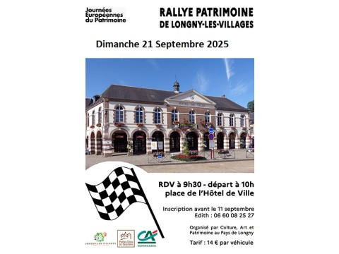 rallye-patrimoine-longny-2025 | ©CWeber