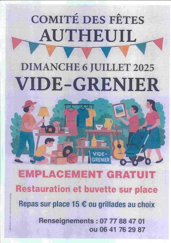Vide grenier autheuil-compressed | ©CDFAutheuil
