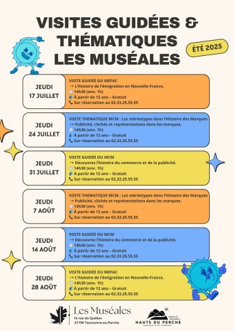 Visites guidées Muséales Tourouvre | ©LesMuséales