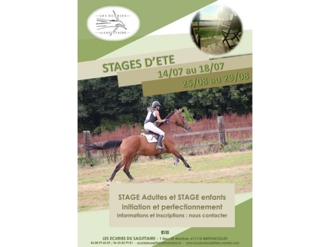 stagesete-bretoncelles-800 | ©Écuries du Sagittaire