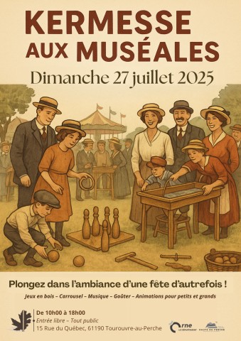 Kermesse 27 juillet Tourouvre | ©Les Muséales