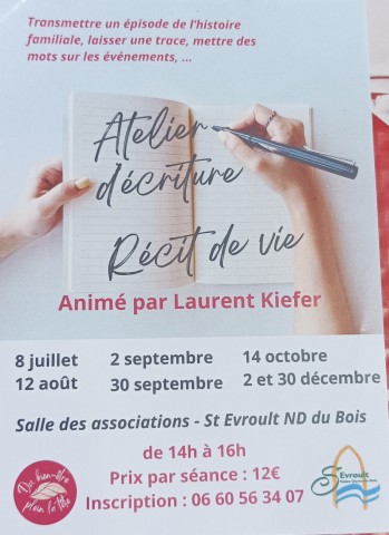 atelier decriture | atelier d'ecriture 