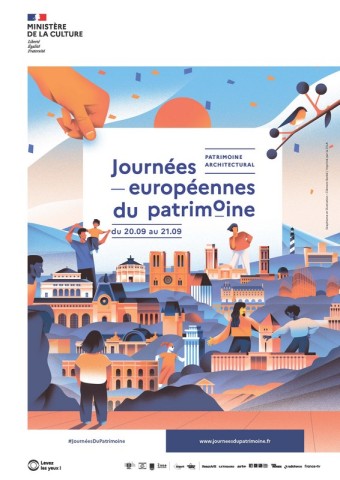 Affiche JEP 2025 | Ministère de la culture