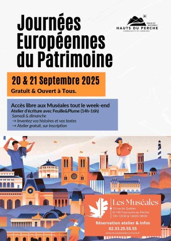 Affiche 2025 JEP Muséales Tourouvre | ©MuséalesTourouvre