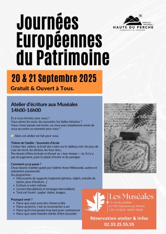 Affiche 2025JEP Muséales | ©LesMuséalesTourouvre