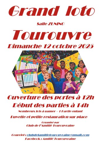 Grand   loto Tourouvre | ©ClubdelamitiéTourouvre