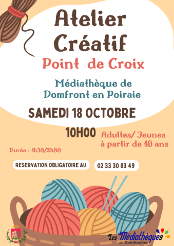 Atelier Créatif de Croix (1) (2) | ©mediatheque