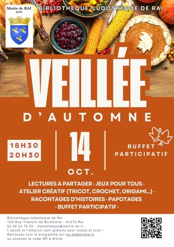 veillée d’automne - 2 | veillée 