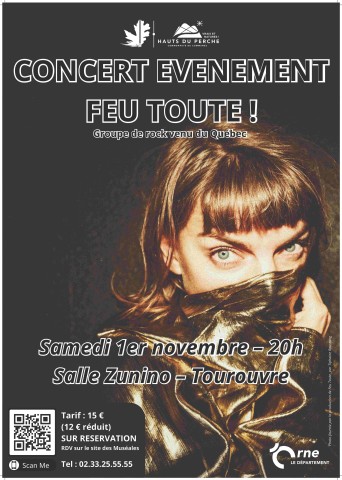 Affiche concert FEU TOUTE ! | Crédit photo : Tiphaine Roustang