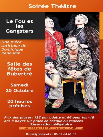 Affiche Théatre Bubertré | ©Comité des fêtes de Bubertré
