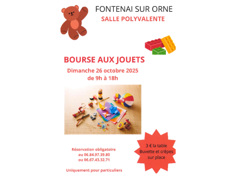 Bourse aux jouets edited | Tourisme 61