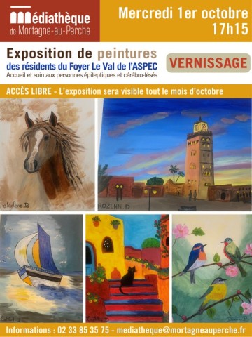 1 au 31 octobre Expo médiathèque | Médiathèque