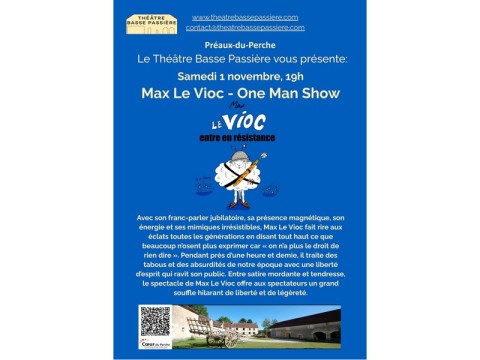 onemanshow-preauxduperche-800 | ©Théâtre Basse Passière