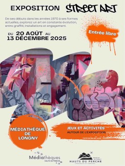 Exposition Street Art  | ©Médiathèques des Hauts du Perche