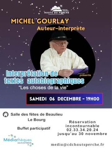 Michel Gourlay Beaulieu | ©Médiathèques des Hauts du Perche