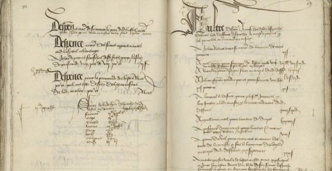 cours de paléographie | Arch. dép. Orne