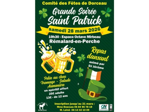 saintpatrick-dorceau-800 | ©Comité des fêtes de Dorceau