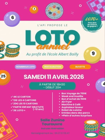 Loto annuel 11 avril de l'API-compressed | ©API de Tourouvre