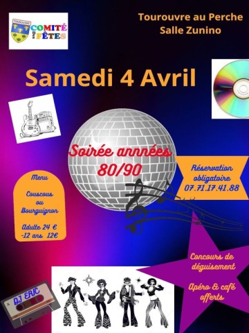 Soirée année 80 Tourouvre 2026-compressed | ©CDFTourouvre