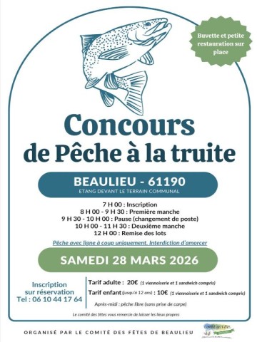 Concours pêche à la truite Beaulieu-compressed | ©Comité des fêtes de Beaulieu
