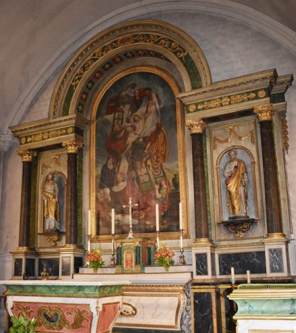 Maître-autel | Association pour la rénovation et la sauvegarde de l'église Sainte Madeleine