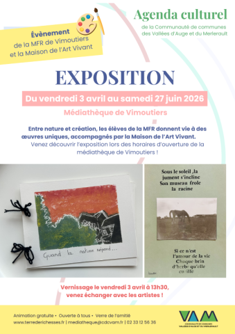 Exposition à Vimoutiers | Médiathèque CDCVAM