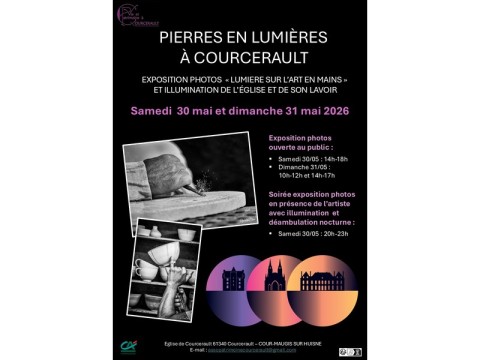 pierresenlumiere-courcerault-800 | ©Vie et Patrimoine à Courcerault