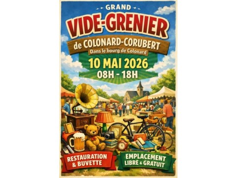 videgrenier-colonardcorubert-800 | ©Comité des fêtes de Colonard-Corubert