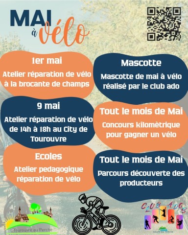 Mai à vélo Tourouvre | ©TourouvreauPerche
