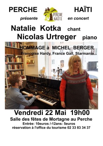 22 mai concert nathalie kokta | association Perche Haïti