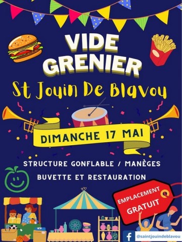 17 mai vide grenier St Jouin | Comité des fe^tes de st jouin