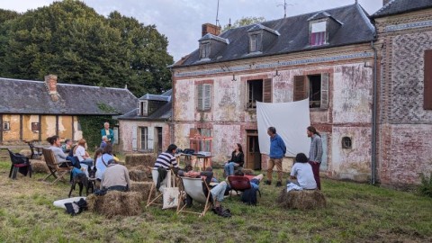 Cinéma en plein-air à Sap-en-Auge | Clara_Lemarchand