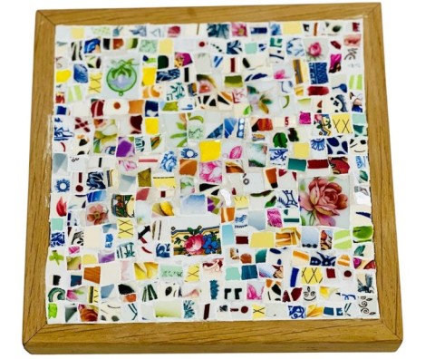 Atelier mosaïque à Vimoutiers | Régine Gourdel Priem