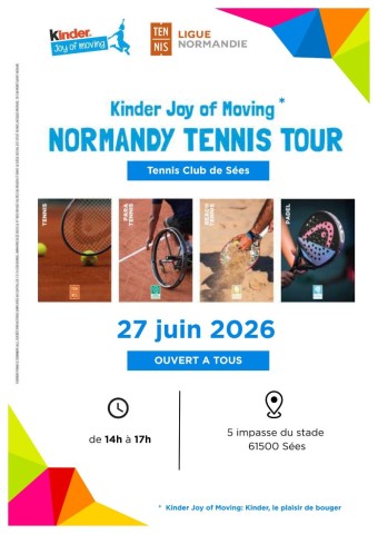 Kinder Joy of Moving Tennis Tour | Kinder Joy