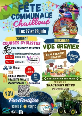 Fête communale de Chailloué | Comité des fêtes de Chailloué