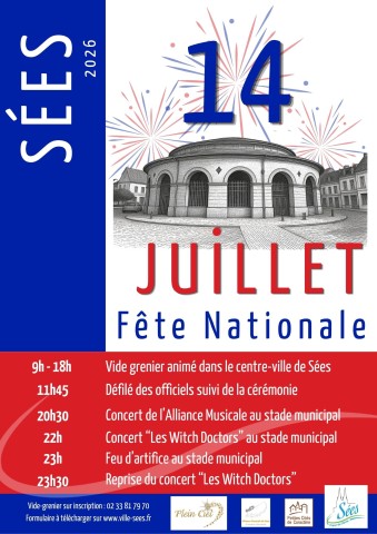 14 juillet 2026 | © Ville de Sées