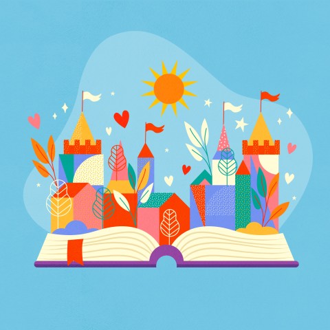 livres et jeux | Photo libre de droit