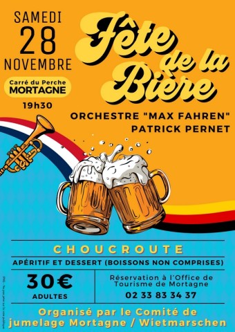 28 novembre fête de la bière | comité jumelage