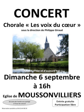 affiche concert-compressed | ©Les Voix du Coeur