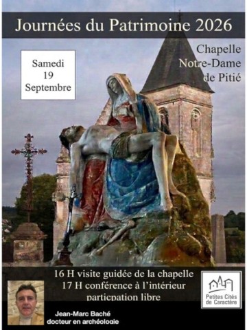 AFFICHE VISITE CONF ND DE PITIÉ -compressed | ©Jean Marc Baché
