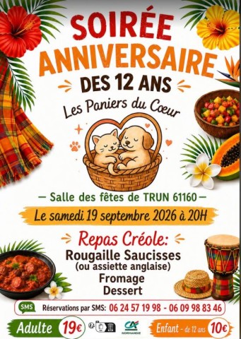 Soirée créole | Les Paniers du Coeur