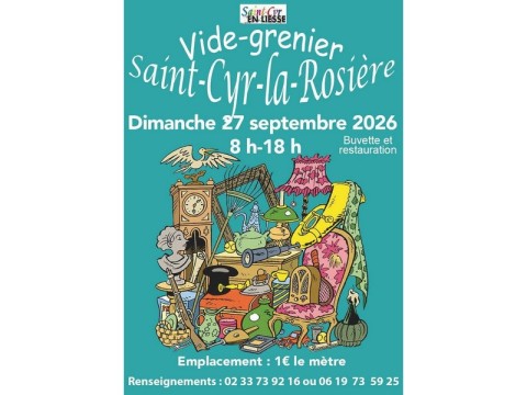 videgreniers-stcyrlarosiere-800 | ©Comité des fêtes de Saint-Cyr-la-Rosière