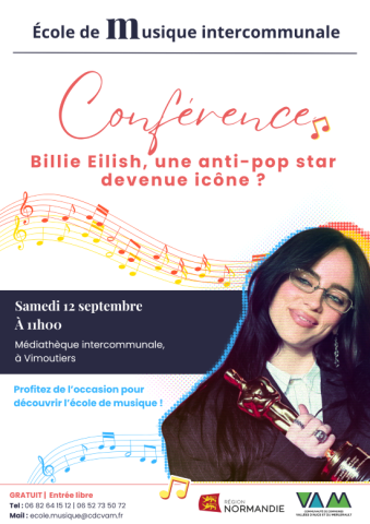 Conférence Billie Eilish | CDC VAM