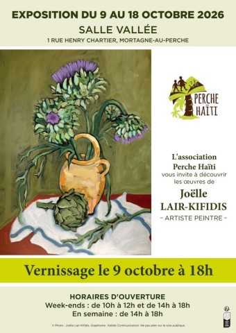 09 octobre expo salle vallée | Joëlle Lair-Kifidis
