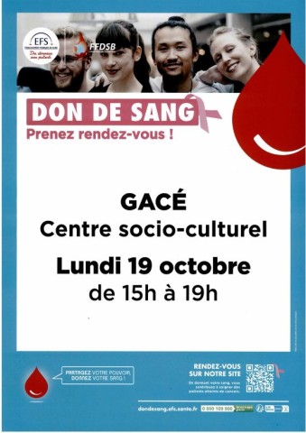 Don du sang à Gacé | EFS