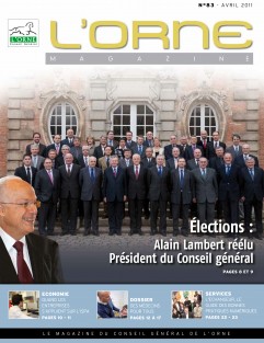 Orne Magazine n° 83 - Elections : Alain Lambert réélu ©CD61