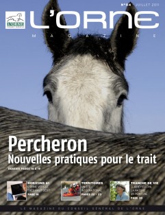 Orne Magazine n°84 - Percheron : Nouvelles pratiques pour le trait ©CD61