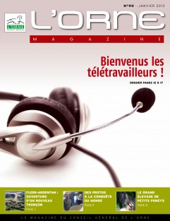 Orne Magazine n°90 - Bienvenus les télétravailleurs ! ©CD61