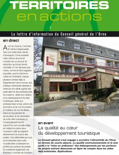 Territoires en actions n°13 - La qualité au coeur du développement touristique ©CD61